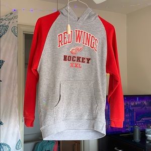 Red Wings hockey hoodie